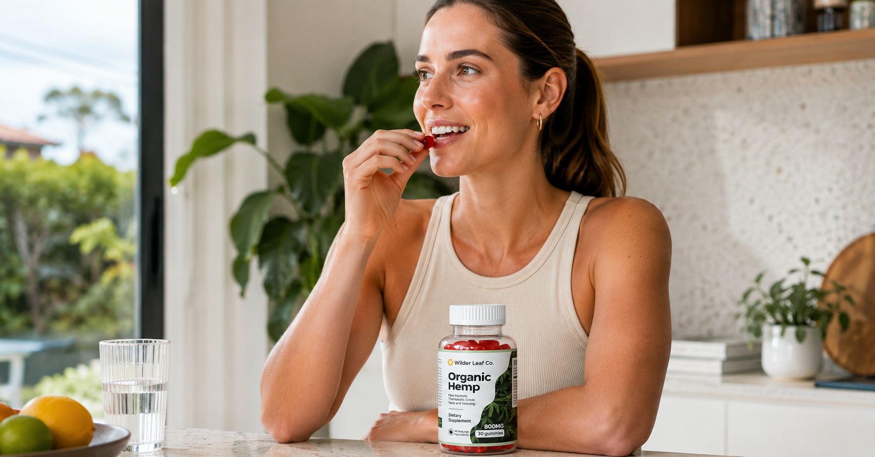 Taking Wilder Leaf gummies